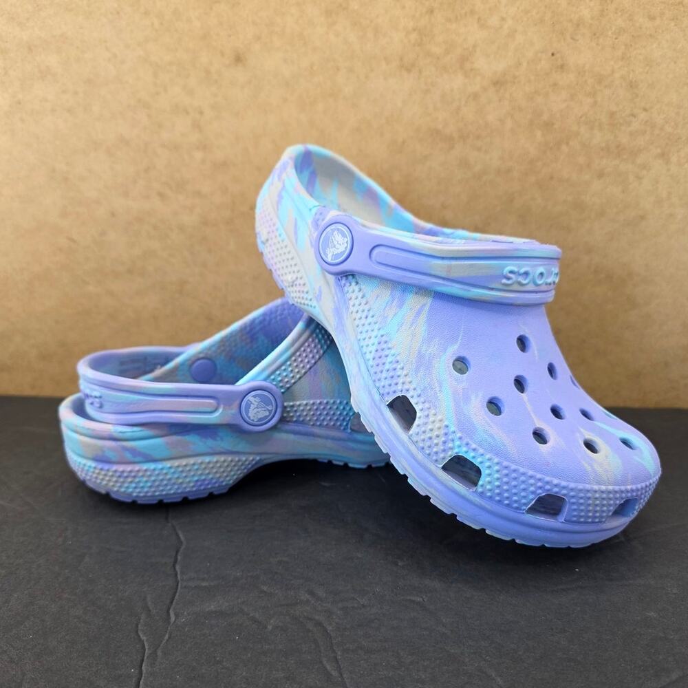 Crocs Kids' Classic Marbled Clogs Size c13